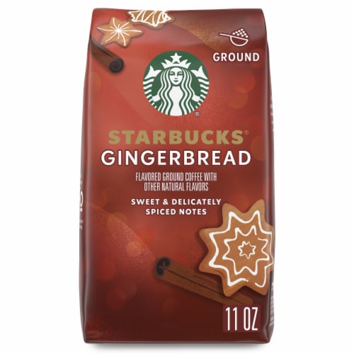 Starbucks® Gingerbread Roasted Ground Coffee Perspective: front
