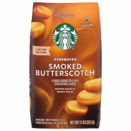 Starbucks® Smoked Butterscotch Ground Coffee Perspective: front