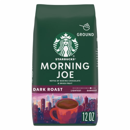 Starbucks® Morning Joe Dark Roast Ground Coffee Perspective: front