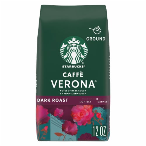 Starbucks® Caffe Verona Dark Roast Ground Coffee Perspective: front