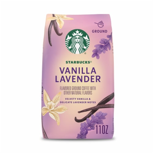 Starbucks Vanilla Lavender Ground Coffee Perspective: front