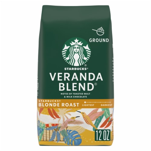 Starbucks® Veranda Blend® Blonde Roast Ground Coffee Perspective: front