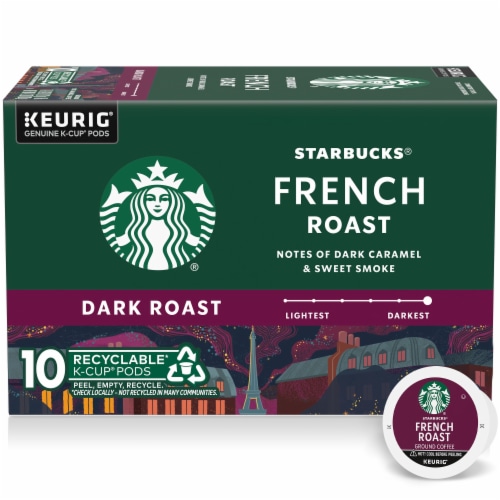 Starbucks® French Roast Dark Roast K-Cup® Coffee Pods