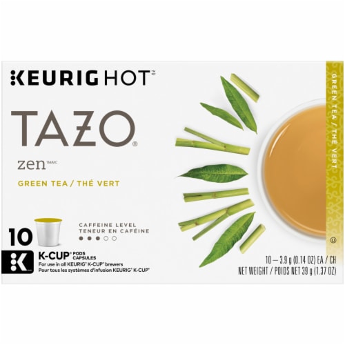 Tazo® Zen Green Tea K-Cup Pods Perspective: front