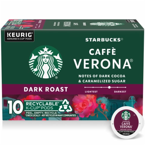 Starbucks® Caffé Verona® Dark Roast K-Cup® Coffee Pods