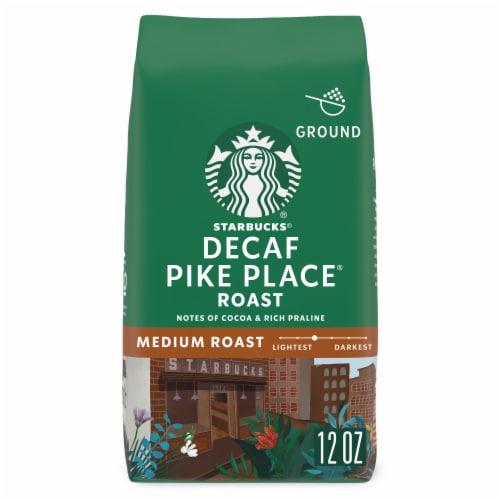 Starbucks® Pike Place® Medium Roast Decaffeinated Ground Coffee