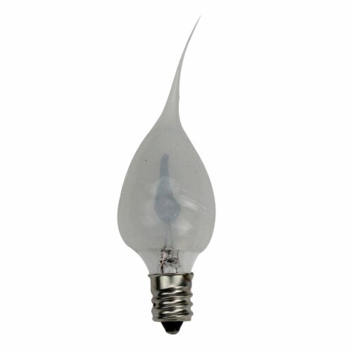 C7 flicker shop flame transparent bulb
