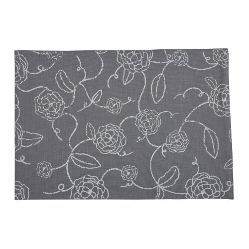 Park Designs Garden Path Printed Placemat - Set of 4 Perspective: front