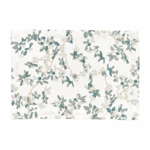 Split P Abstract Floral Brie Print Placemat - Set of 4 Perspective: front