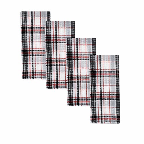 Park Designs Farmhouse Festive Waffle Dishtowel Perspective: front