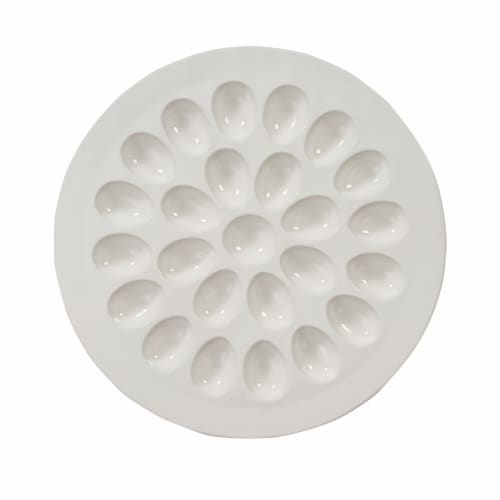 Park Designs Spring In Bloom Egg Platter Perspective: front