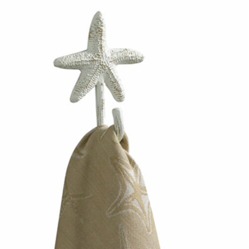 Park Designs Starfish Single Hook Set of 2 Perspective: front