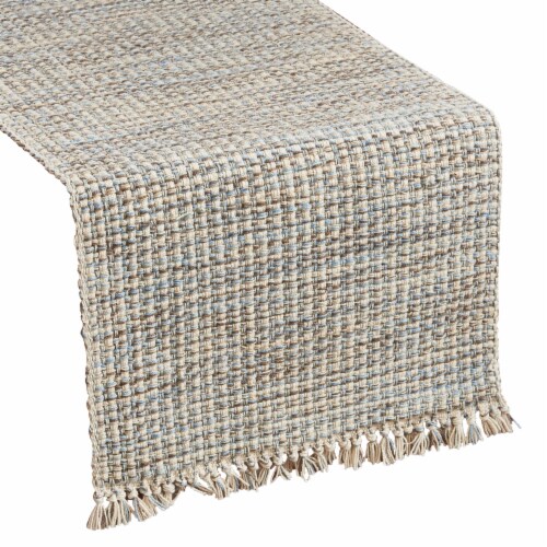 Park Designs Beige Sandy Shores Table Runner 36 L Perspective: front