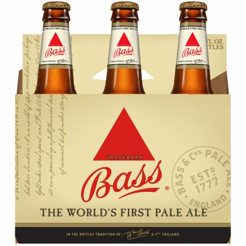 Bass® Pale Ale Beer Perspective: front