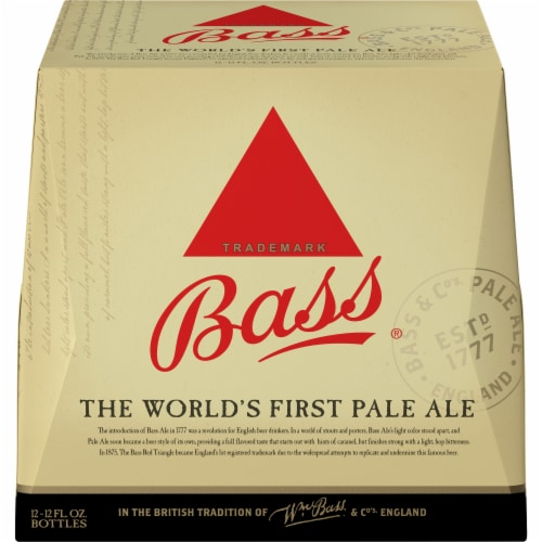 Bass® Pale Ale Beer Perspective: front