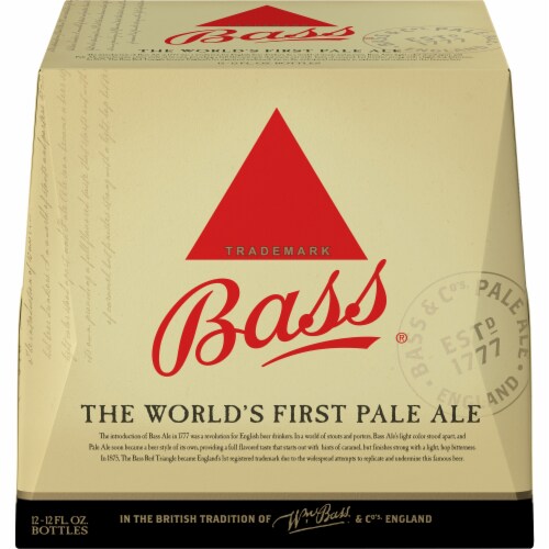Bass® Pale Ale Beer Perspective: front