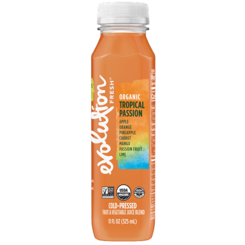 Evolution Fresh® Organic Tropical Passion Cold-Pressed Fruit & Vegetable Juice Blend Perspective: front