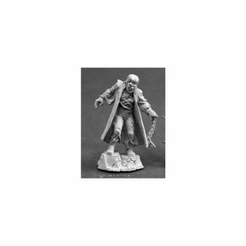 Reaper Miniatures REM03840 25 mm Dark Heaven Legends Graveflesh Servant Miniature - Male Perspective: front