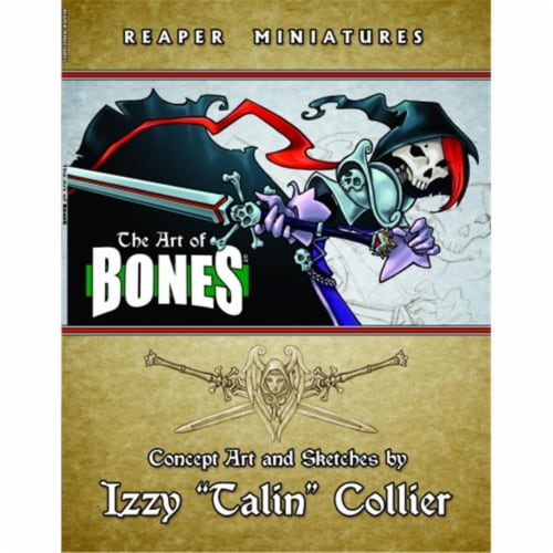 Reaper Miniatures REM25008 The Art of Reaper Bones by Talin Perspective: front