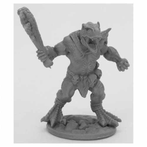 Reaper Miniatures REM44063 Bones Black-Blacktooth Savage Miniature Perspective: front