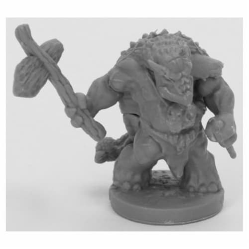 Reaper Miniatures REM44064 Bones Black-Armorback Barbarian Miniature Perspective: front