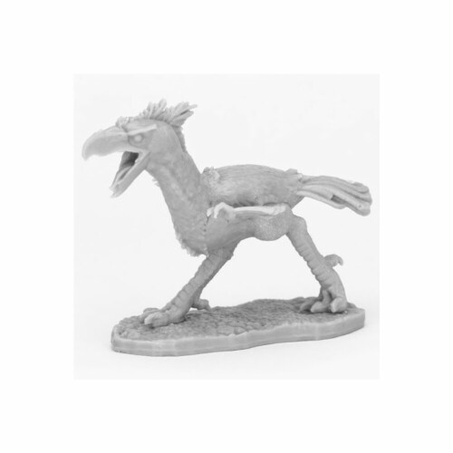 Reaper Miniatures  Bones Axebeak Miniatures&#44; Black Perspective: front
