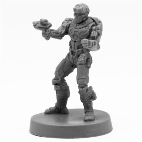 Reaper Miniatures REM49017 Bones Blood Nebula Mercenary Miniatures, Black Perspective: front