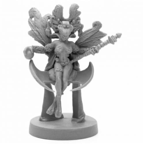 Reaper Miniatures REM49023 Bones Black-Andromedan Queen Miniature Perspective: front