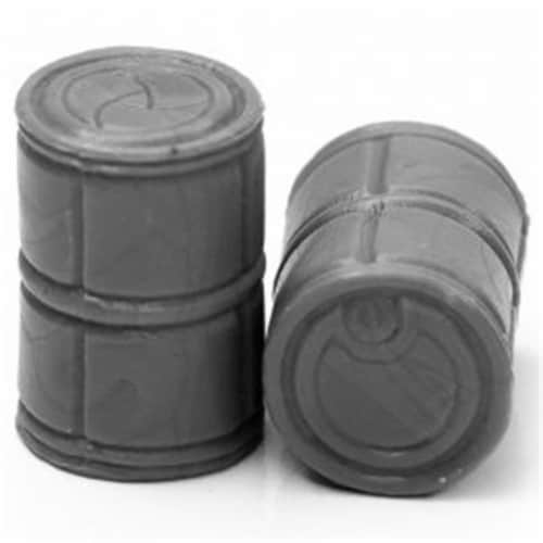 Reaper Miniatures REM49026 Bones Black-Sci Fi Barrels Miniature - 2 Piece Perspective: front
