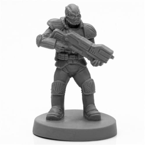 Reaper Miniatures REM49030 Bones Black Rach Soldier Miniatures & Miniature Games Perspective: front