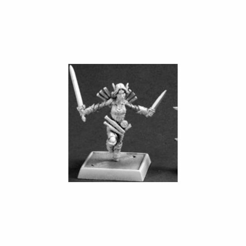 Reaper Miniatures 60095 Pathfinder Series Mini Merisiel, Iconic Elf Thief Miniature Perspective: front