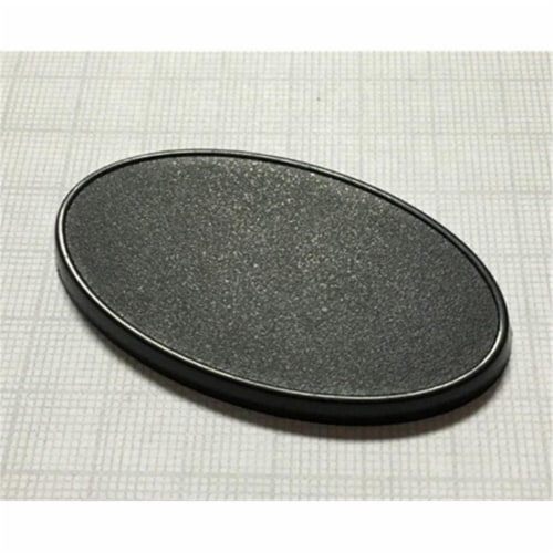 Reaper Miniatures REM74065 60 x 35 mm Oval Gaming Base - Set of 10 Perspective: front