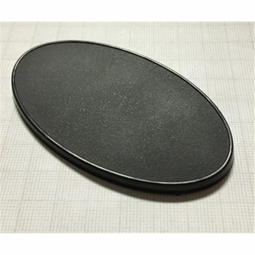 Reaper Miniatures REM74067 90 x 52 mm Oval Gaming Base - Set of 10 Perspective: front