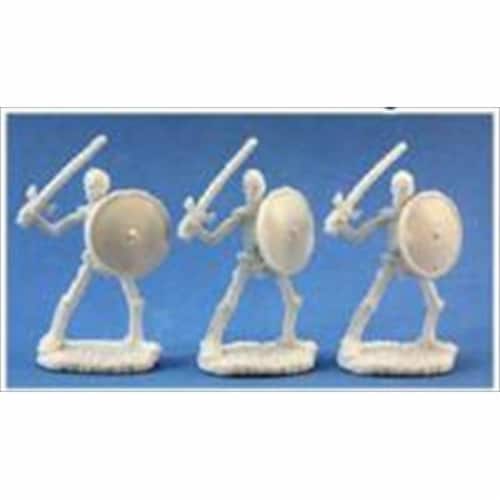 Reaper Miniatures 77017 Bones - Skeletal Swordsmen Set Of 3 Perspective: front