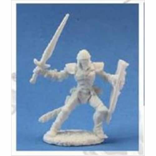Reaper Miniatures 77023 Bones - Barnabas- Evil Human Warrior Perspective: front