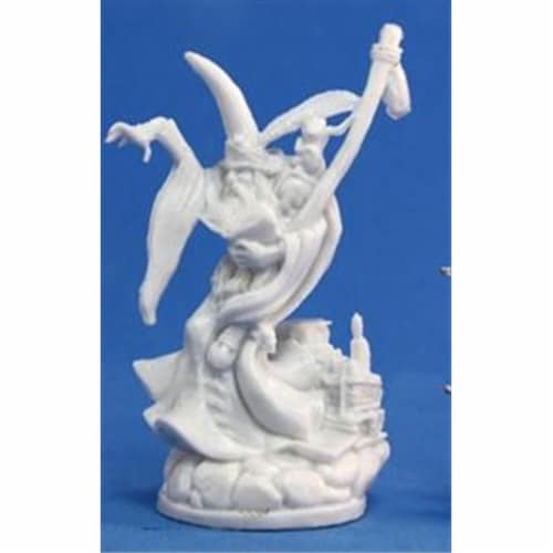 Reaper Miniatures 77034 Bones - Male High Wizard Perspective: front
