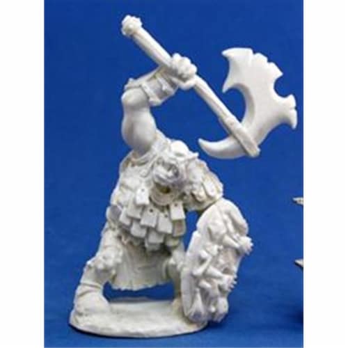 Reaper Miniatures 77064 Bones - Kavorgh- Orc Warboss Perspective: front