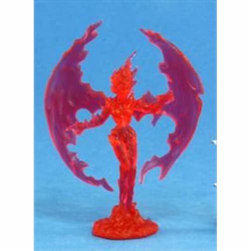 Reaper Miniatures 77083 Bones - Medium Fire Elemental Perspective: front