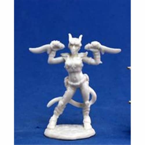 Reaper Miniatures 77118 Bones - Tiviel- Hellborn Rogue Perspective: front