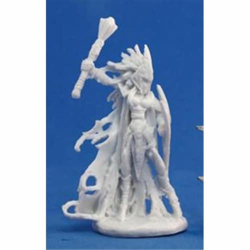 Reaper Miniatures 77122 Bones - Tierdeleira- Dark Elf Cleric Perspective: front