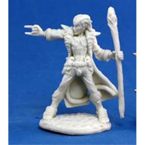 Reaper Miniatures 77149 Bones - Damien- Hellborn Wizard Perspective: front