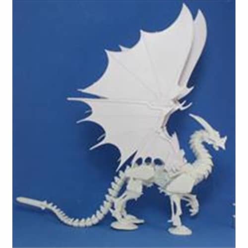 Reaper Miniatures 77177 Bones - Wyrmgear, Clockwork Dragon Perspective: front