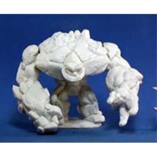 Reaper Miniatures 77185 Bonest50 - Large Earth Elemental Perspective: front