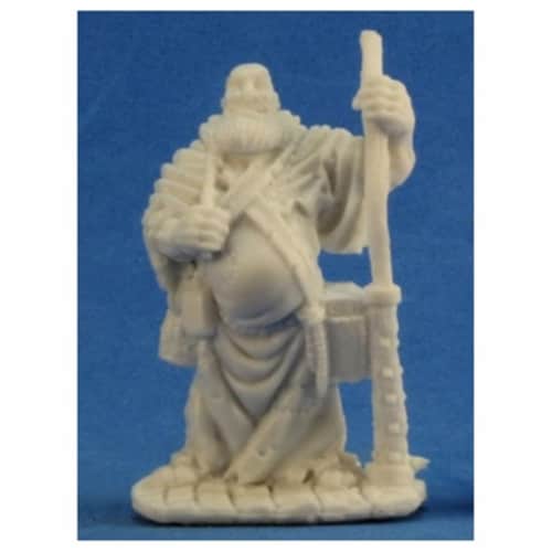 Reaper Miniatures REM77206 Bones Friar Stone Miniature Perspective: front