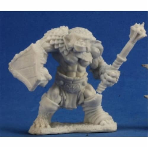 Reaper Miniatures REM77232 Bones-Mogg, Bugbear Warrior Perspective: front