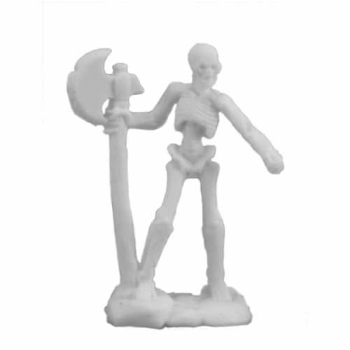Reaper Miniatures REM77243 Bones Skeleton Warrior Axeman Miniature Reaper - Set of 3 Perspective: front