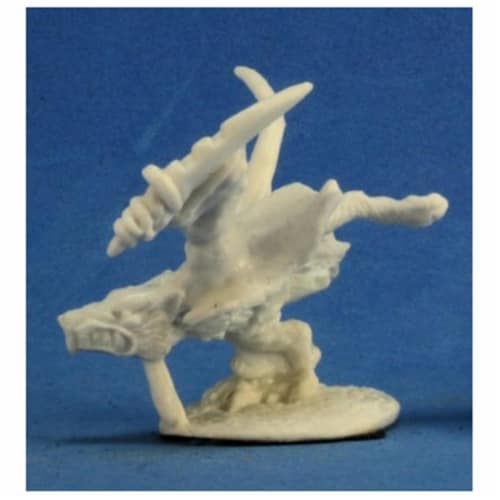 Reaper REM77295 Wererat Assassin Bones Miniature Figures Perspective: front