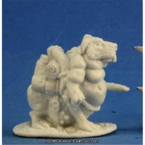 Reaper Miniatures REM77297 25mm Scale Packrat - Jason Wiebe Perspective: front