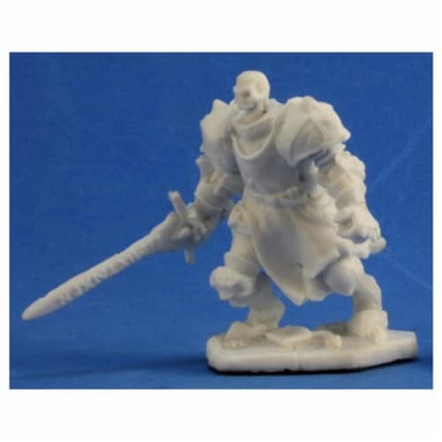 Reaper REM77346 Bones Barrow Warden 1 Miniature Figures Perspective: front