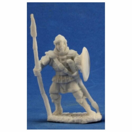 Reaper Miniatures REM77359 Bones Anhurian Spearman Miniatures - Set of 3 Perspective: front